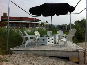 Vuurtafels Beachclub