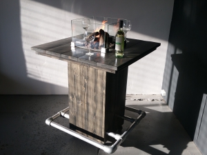 Hangtafel met gashaard